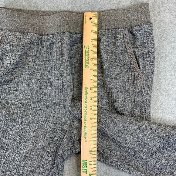 Soft Surroundings Pants Large Tall LT Gray Gauze Linen Pull On Pocket Beach BOHO - Picture 7 of 12